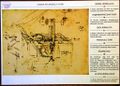Skizze eines Sägewerkes aus dem Da Vinci - Museum in Venedig
