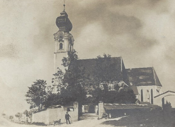 Datei:Pfarrkirche St. Georgen vor 1900.jpg