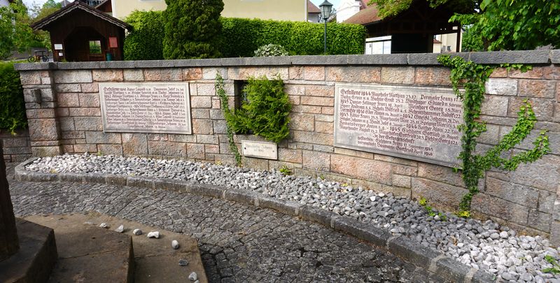 Datei:Erinnerungstafeln beim Kriegerdenkmal an Opfer des Zweiten Weltkrieges in Nußdorf am Attersee.jpg