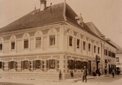 Marktplatz Lösch um 1913.jpg