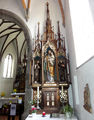 Rechter Seitenaltar in der Pfarrkirche Steinbach