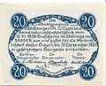 Notgeld Rückseite