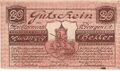 Notgeld 20 Heller Marktgemeinde