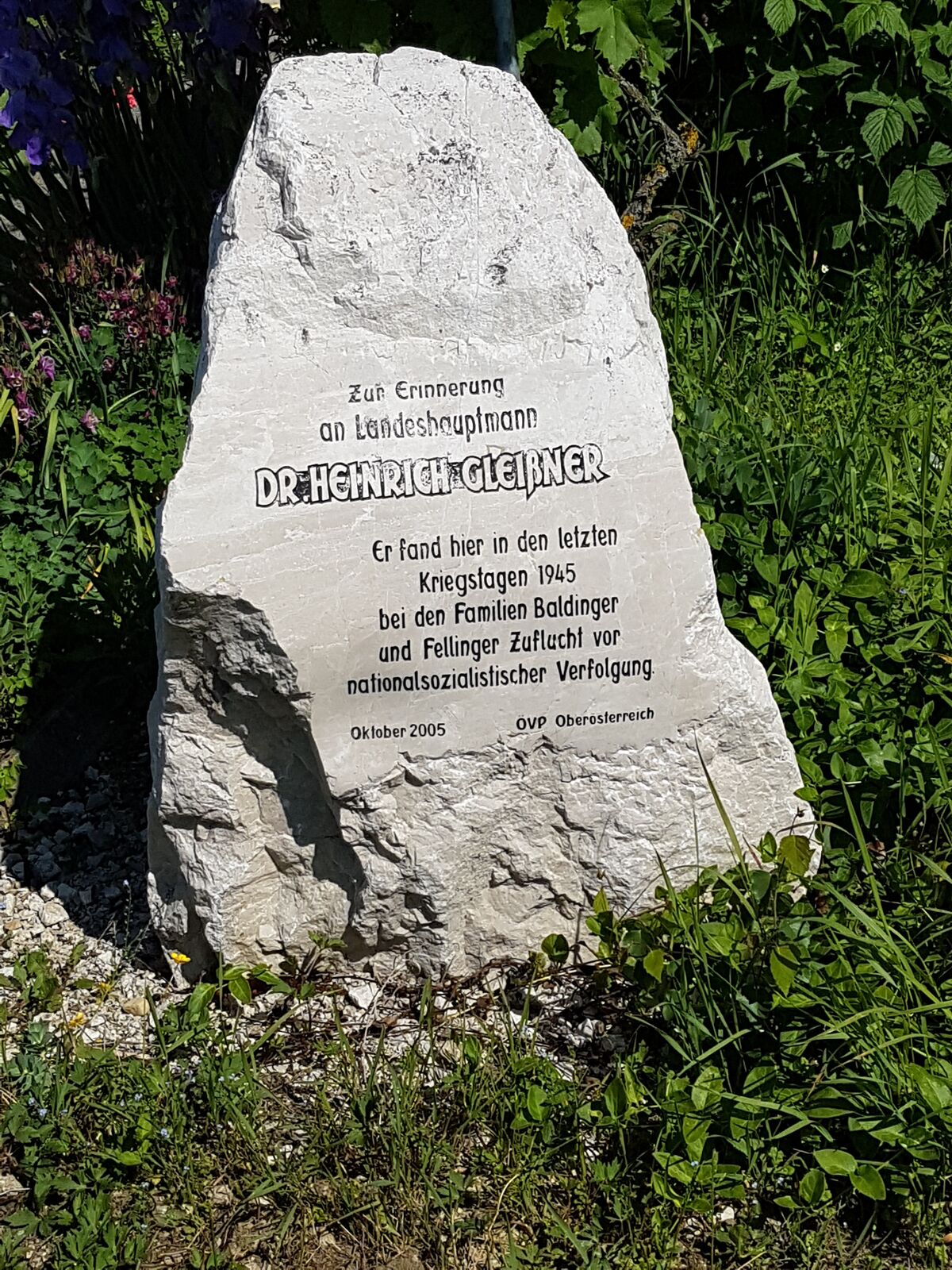Gleißner Gedenkstein – Atterwiki