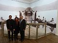 Klimt-am-Attersee-Delegation bei der Eröffnung der Ausstellung "Klimt persönlich" im Wiener Leopoldmuseum am 23.2.2012.