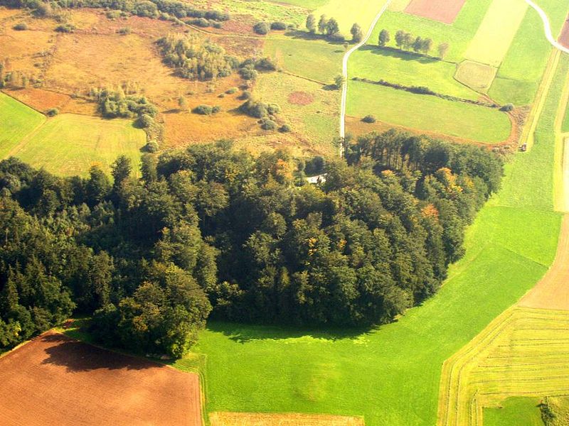 Datei:2005 Gerlhamer Moor von Norden Luftaufnahme.jpg
