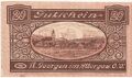 Notgeld 20 Heller Marktgemeinde, Rückseite