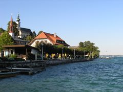 Uferpromenade in Attersee am Attersee