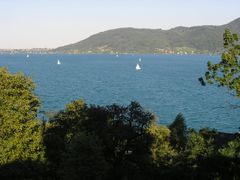 Blick vom Buchberg nach Schörfling am Attersee