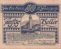 Notgeld 50 Heller Marktgemeinde