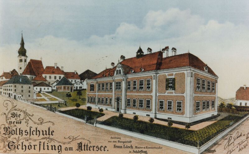 Datei:Volksschule 1912 Schörfling.jpg