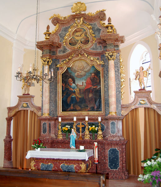 Datei:Altar der Filialkirche Peter und Paul in Berg.jpg